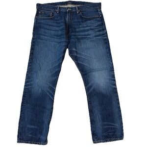 Polo Ralph Lauren Mens Hampton Relaxed Straight Jeans Blue Size 36(38) X30